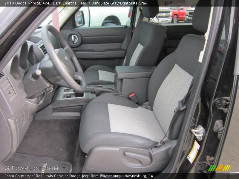 Dark Charcoal Pearl / Dark Slate Gray/Light Slate Gray 2010 Dodge Nitro SE 4x4