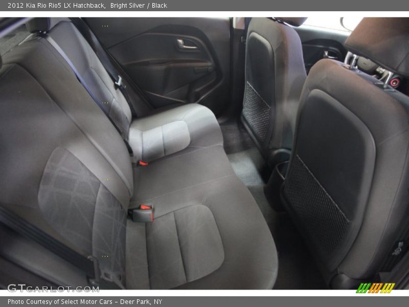 Bright Silver / Black 2012 Kia Rio Rio5 LX Hatchback