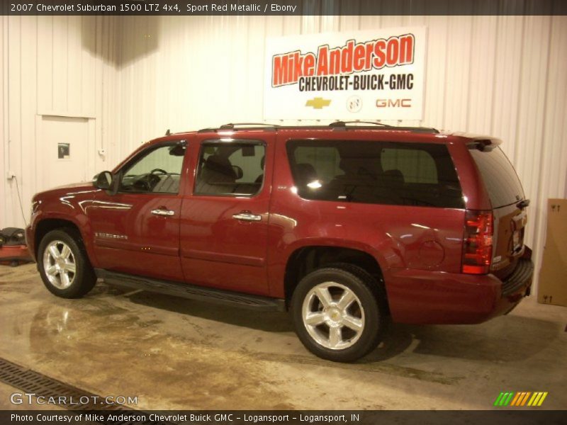 Sport Red Metallic / Ebony 2007 Chevrolet Suburban 1500 LTZ 4x4