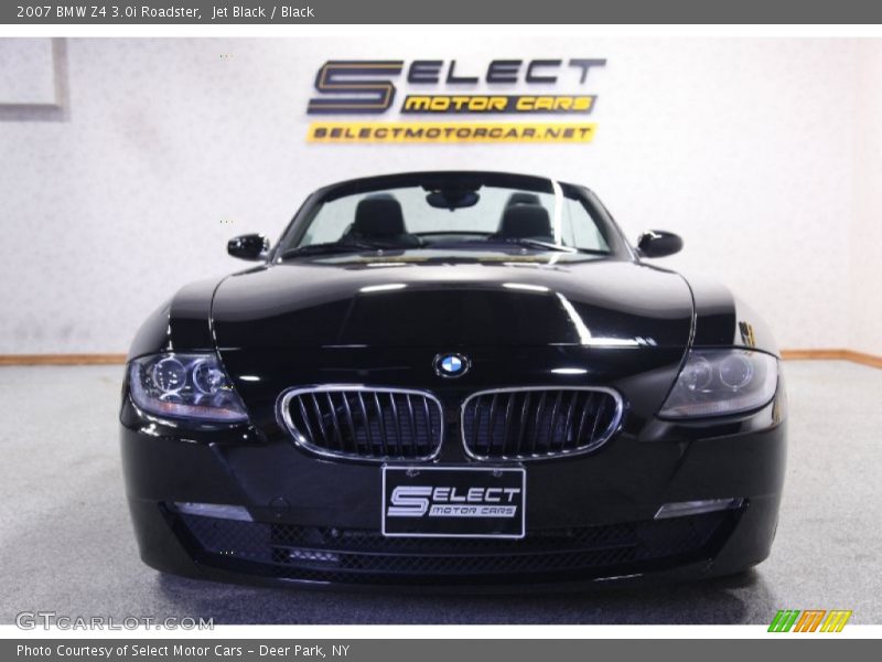 Jet Black / Black 2007 BMW Z4 3.0i Roadster