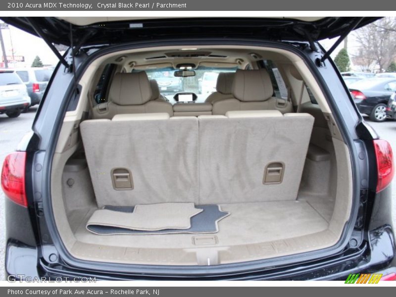 Crystal Black Pearl / Parchment 2010 Acura MDX Technology