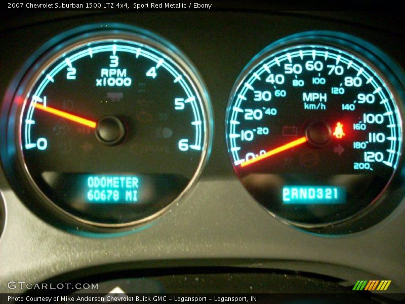 Sport Red Metallic / Ebony 2007 Chevrolet Suburban 1500 LTZ 4x4