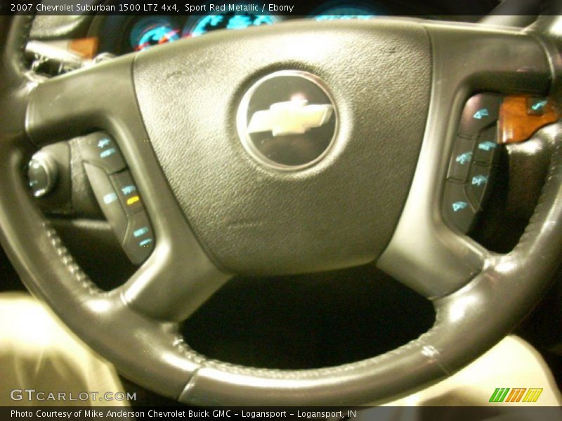 Sport Red Metallic / Ebony 2007 Chevrolet Suburban 1500 LTZ 4x4