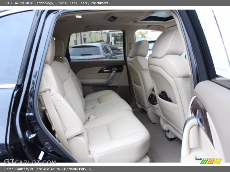 Crystal Black Pearl / Parchment 2010 Acura MDX Technology