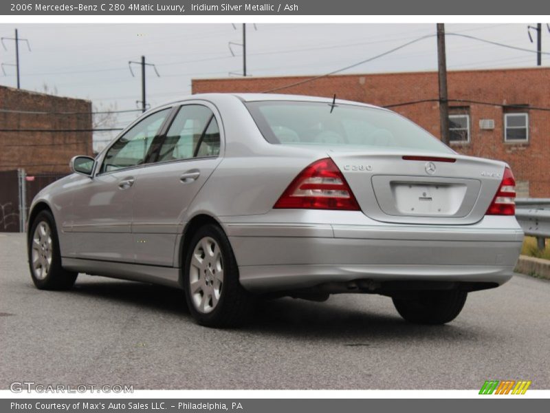 Iridium Silver Metallic / Ash 2006 Mercedes-Benz C 280 4Matic Luxury