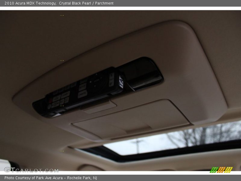 Crystal Black Pearl / Parchment 2010 Acura MDX Technology
