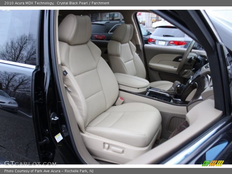 Crystal Black Pearl / Parchment 2010 Acura MDX Technology
