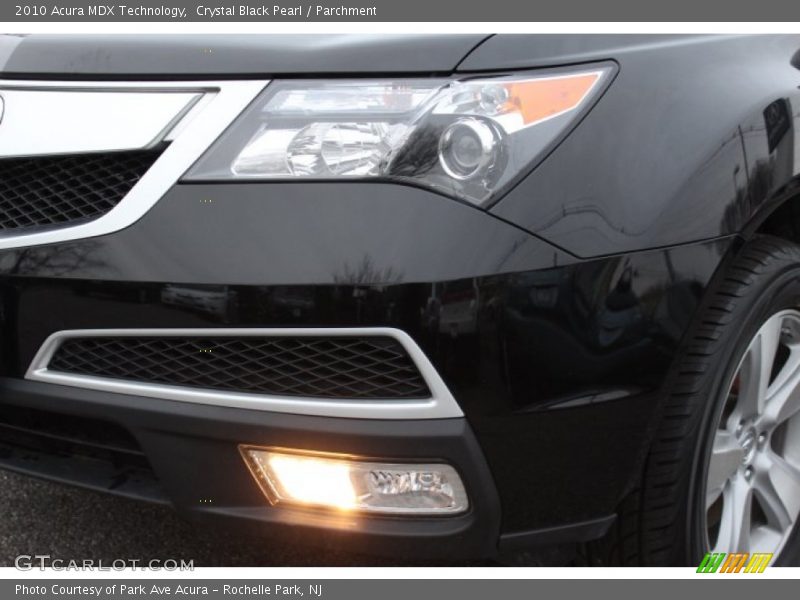 Crystal Black Pearl / Parchment 2010 Acura MDX Technology
