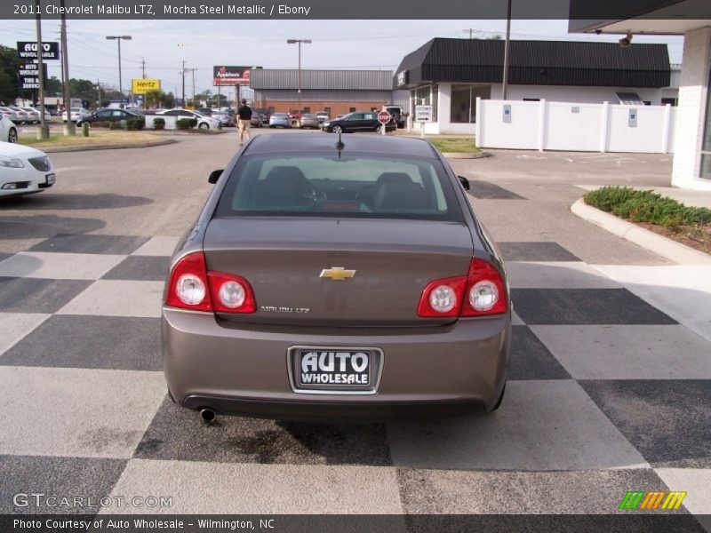 Mocha Steel Metallic / Ebony 2011 Chevrolet Malibu LTZ