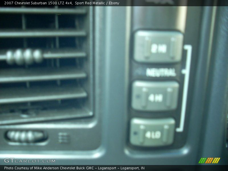 Sport Red Metallic / Ebony 2007 Chevrolet Suburban 1500 LTZ 4x4