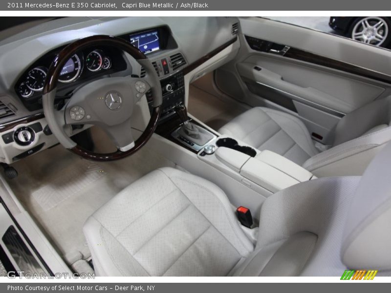 Ash/Black Interior - 2011 E 350 Cabriolet 