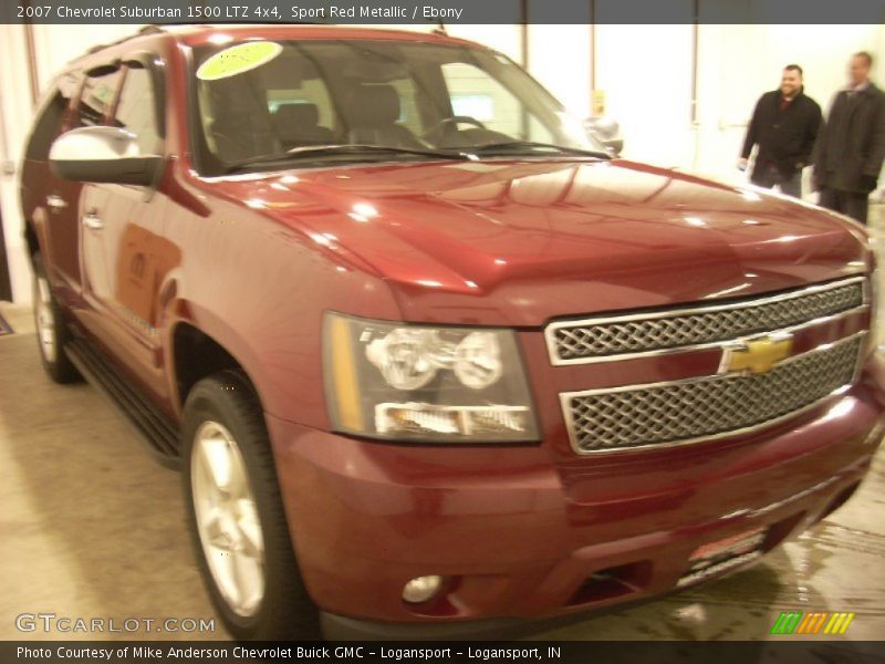 Sport Red Metallic / Ebony 2007 Chevrolet Suburban 1500 LTZ 4x4