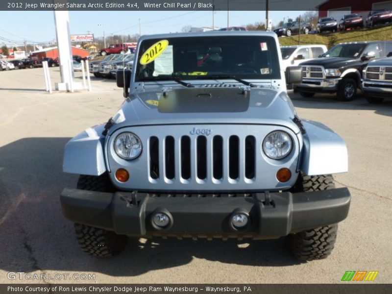  2012 Wrangler Sahara Arctic Edition 4x4 Winter Chill Pearl