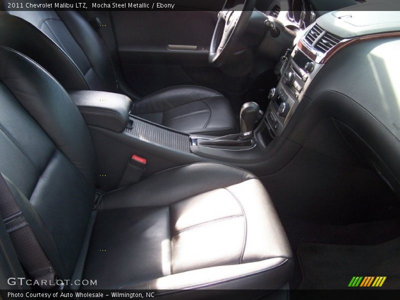 Mocha Steel Metallic / Ebony 2011 Chevrolet Malibu LTZ