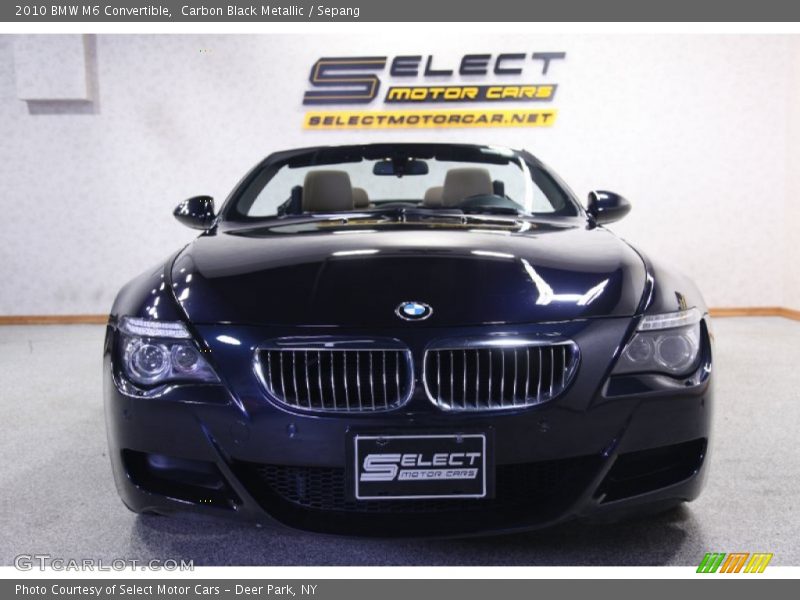 Carbon Black Metallic / Sepang 2010 BMW M6 Convertible