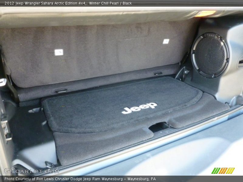  2012 Wrangler Sahara Arctic Edition 4x4 Trunk