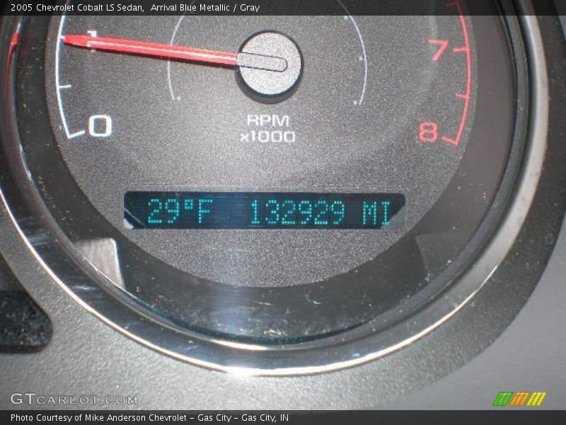 Arrival Blue Metallic / Gray 2005 Chevrolet Cobalt LS Sedan