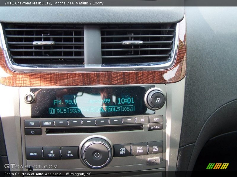 Mocha Steel Metallic / Ebony 2011 Chevrolet Malibu LTZ
