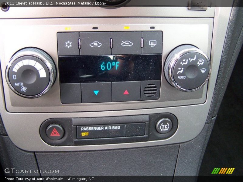 Mocha Steel Metallic / Ebony 2011 Chevrolet Malibu LTZ