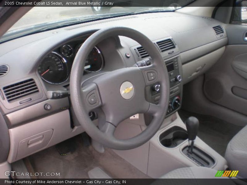 Gray Interior - 2005 Cobalt LS Sedan 