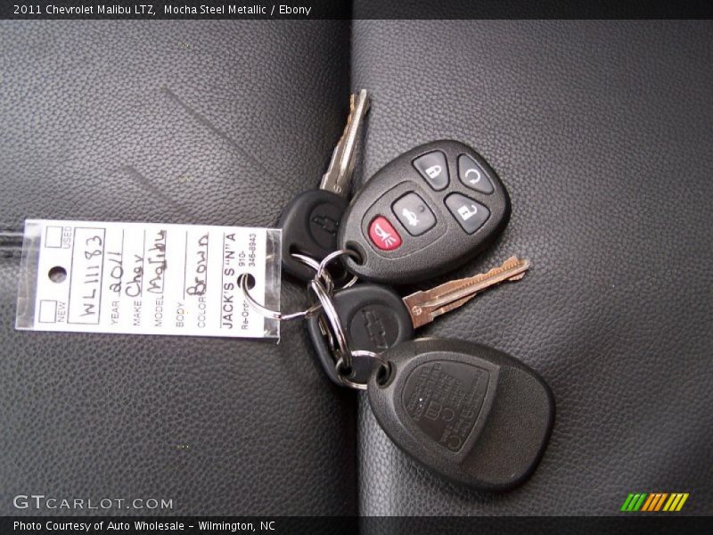 Mocha Steel Metallic / Ebony 2011 Chevrolet Malibu LTZ