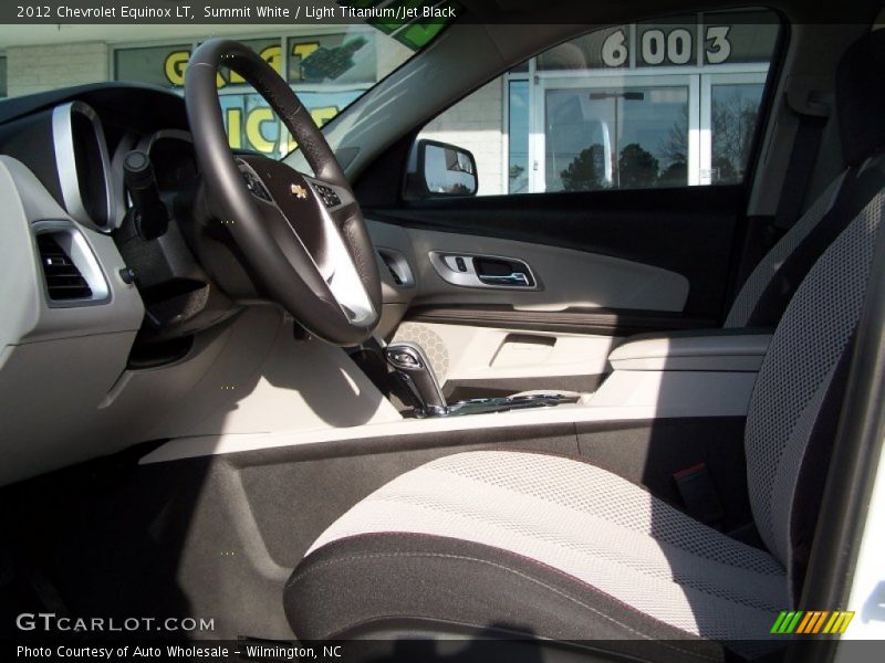 Summit White / Light Titanium/Jet Black 2012 Chevrolet Equinox LT