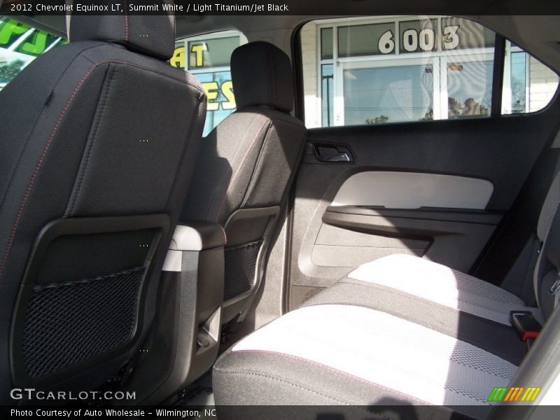 Summit White / Light Titanium/Jet Black 2012 Chevrolet Equinox LT