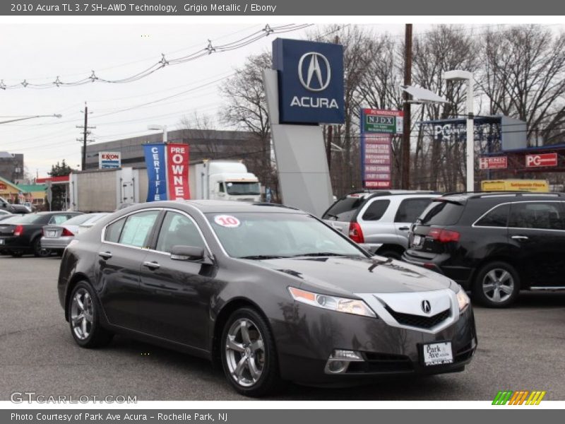 Grigio Metallic / Ebony 2010 Acura TL 3.7 SH-AWD Technology