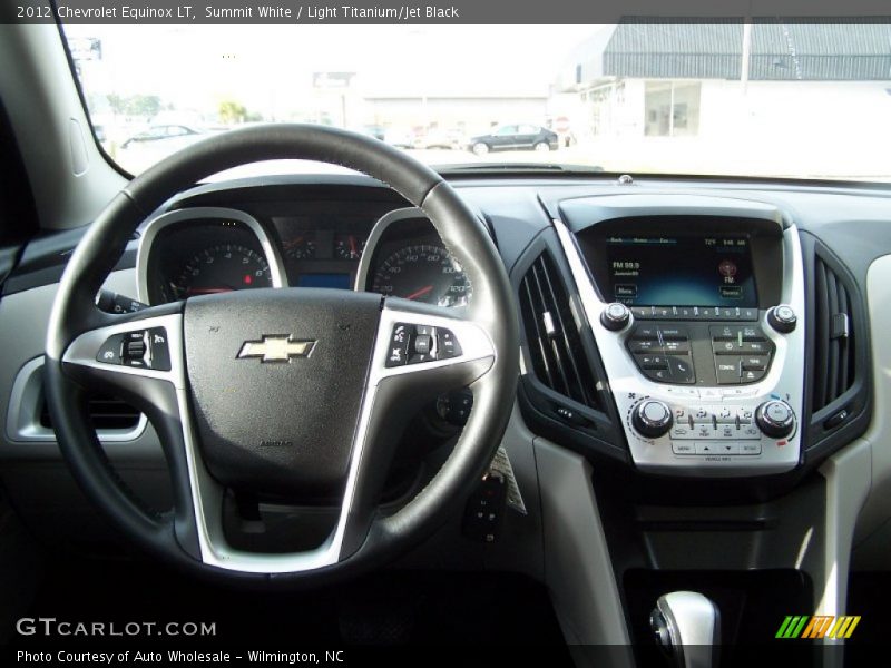 Summit White / Light Titanium/Jet Black 2012 Chevrolet Equinox LT