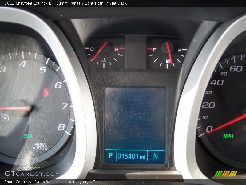 Summit White / Light Titanium/Jet Black 2012 Chevrolet Equinox LT
