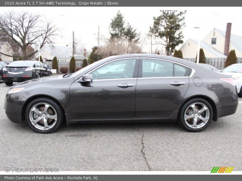 Grigio Metallic / Ebony 2010 Acura TL 3.7 SH-AWD Technology