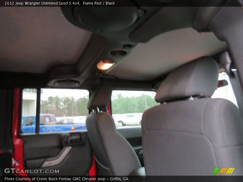 Flame Red / Black 2012 Jeep Wrangler Unlimited Sport S 4x4