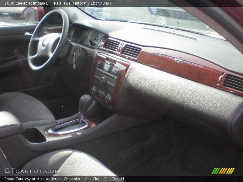 Red Jewel Tintcoat / Ebony Black 2008 Chevrolet Impala LT