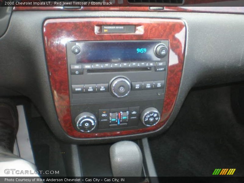 Controls of 2008 Impala LT