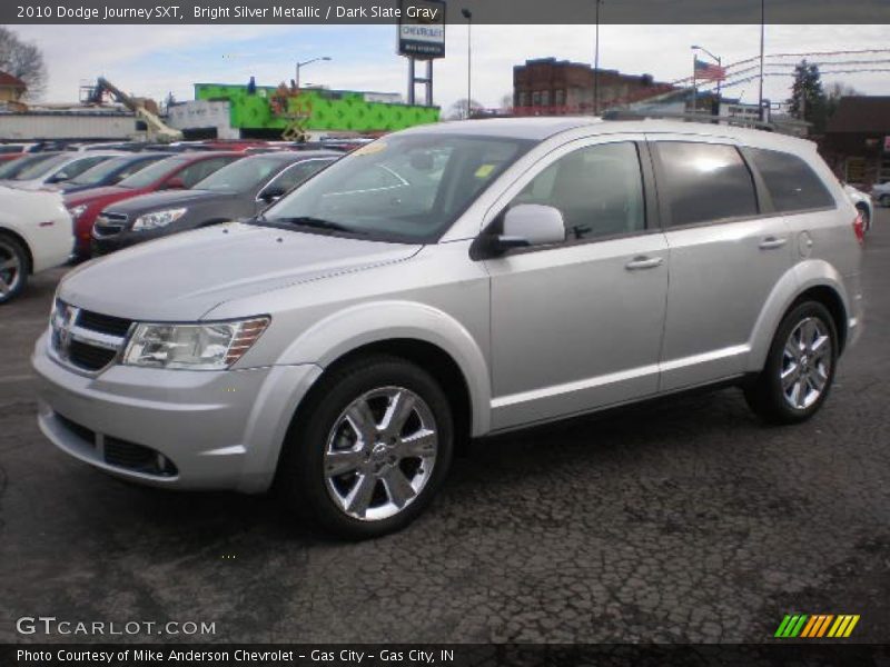 Bright Silver Metallic / Dark Slate Gray 2010 Dodge Journey SXT