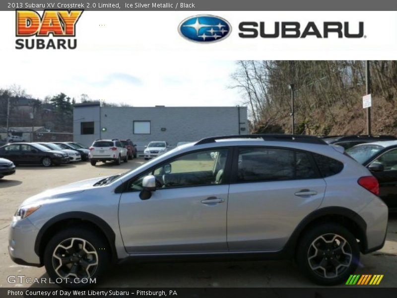 Ice Silver Metallic / Black 2013 Subaru XV Crosstrek 2.0 Limited