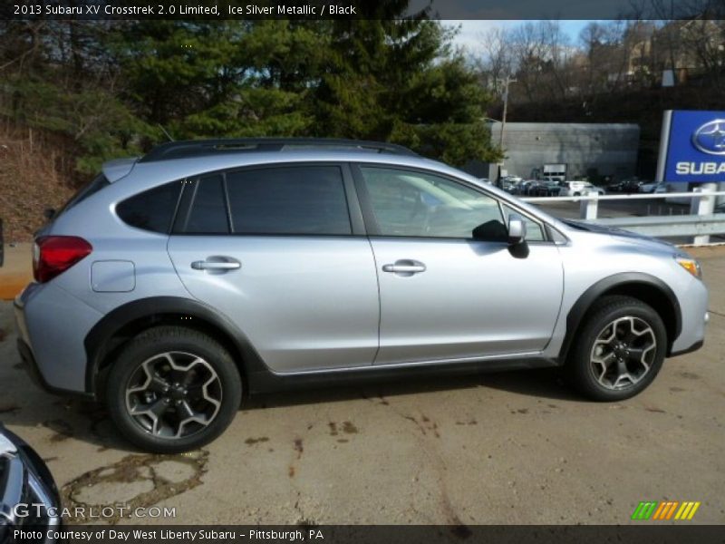 Ice Silver Metallic / Black 2013 Subaru XV Crosstrek 2.0 Limited