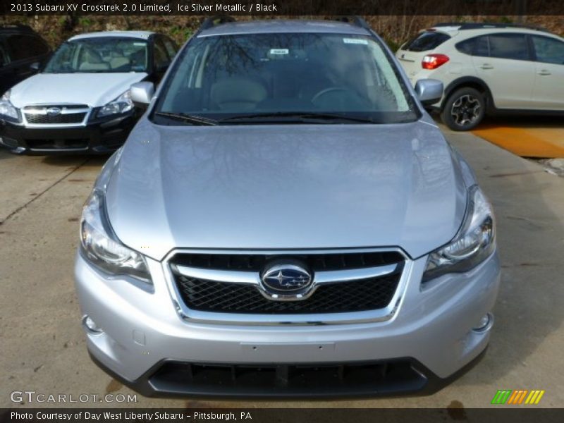 Ice Silver Metallic / Black 2013 Subaru XV Crosstrek 2.0 Limited