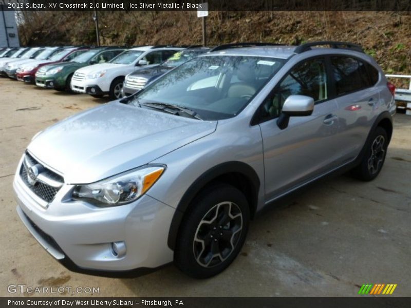 Ice Silver Metallic / Black 2013 Subaru XV Crosstrek 2.0 Limited