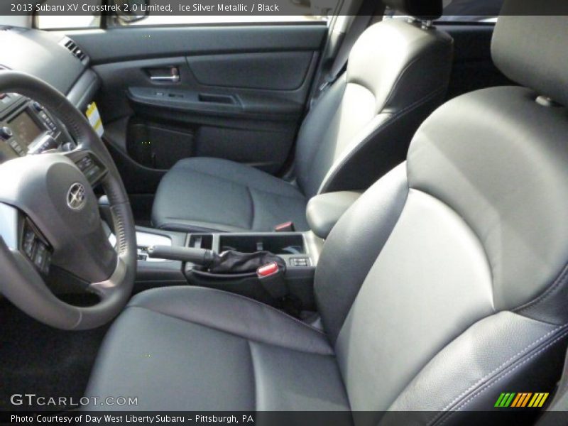 Ice Silver Metallic / Black 2013 Subaru XV Crosstrek 2.0 Limited