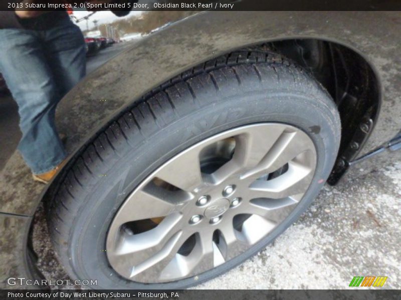 Obsidian Black Pearl / Ivory 2013 Subaru Impreza 2.0i Sport Limited 5 Door