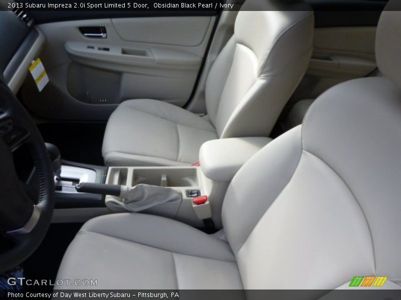 Obsidian Black Pearl / Ivory 2013 Subaru Impreza 2.0i Sport Limited 5 Door