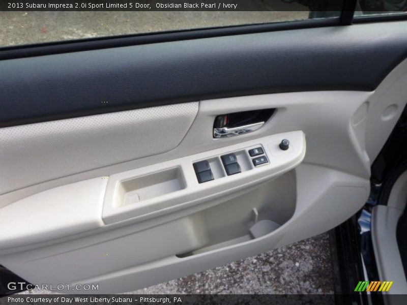 Obsidian Black Pearl / Ivory 2013 Subaru Impreza 2.0i Sport Limited 5 Door