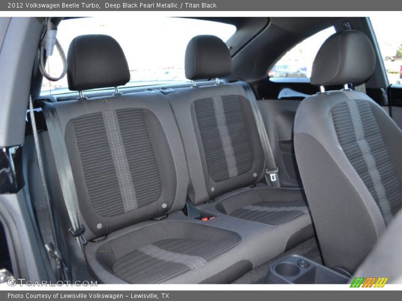 Deep Black Pearl Metallic / Titan Black 2012 Volkswagen Beetle Turbo