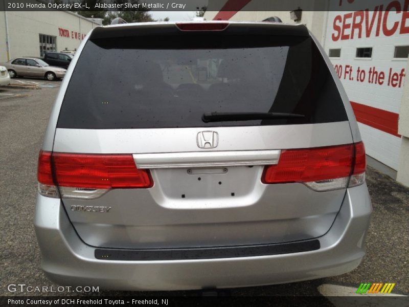 Alabaster Silver Metallic / Gray 2010 Honda Odyssey EX-L