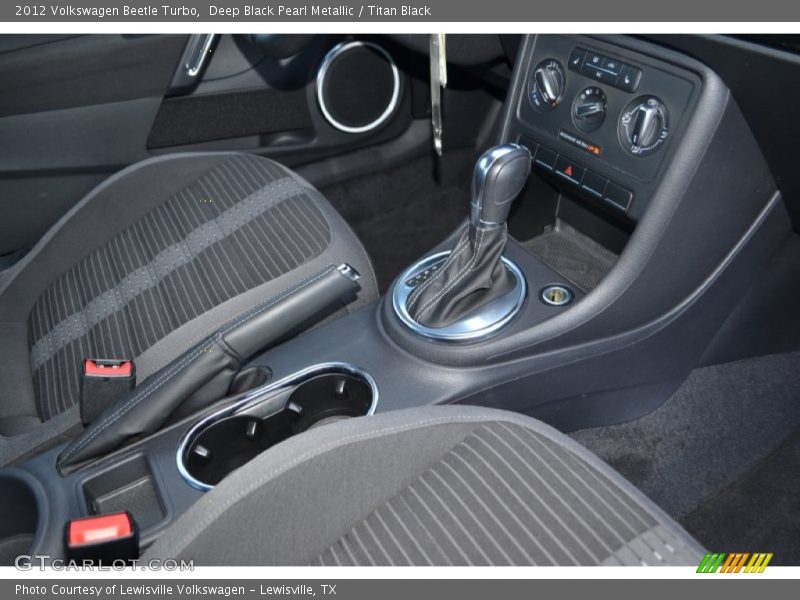 Deep Black Pearl Metallic / Titan Black 2012 Volkswagen Beetle Turbo
