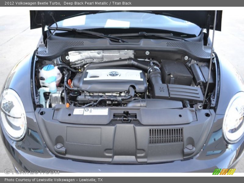 Deep Black Pearl Metallic / Titan Black 2012 Volkswagen Beetle Turbo