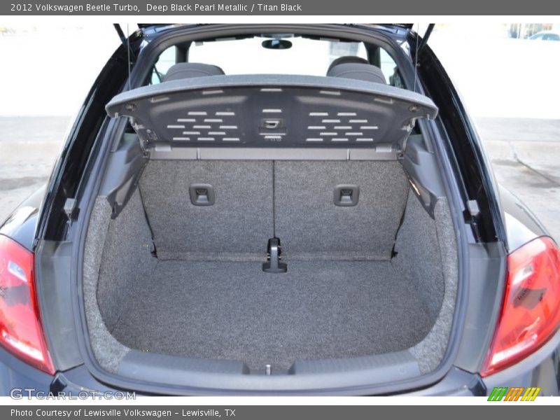 Deep Black Pearl Metallic / Titan Black 2012 Volkswagen Beetle Turbo