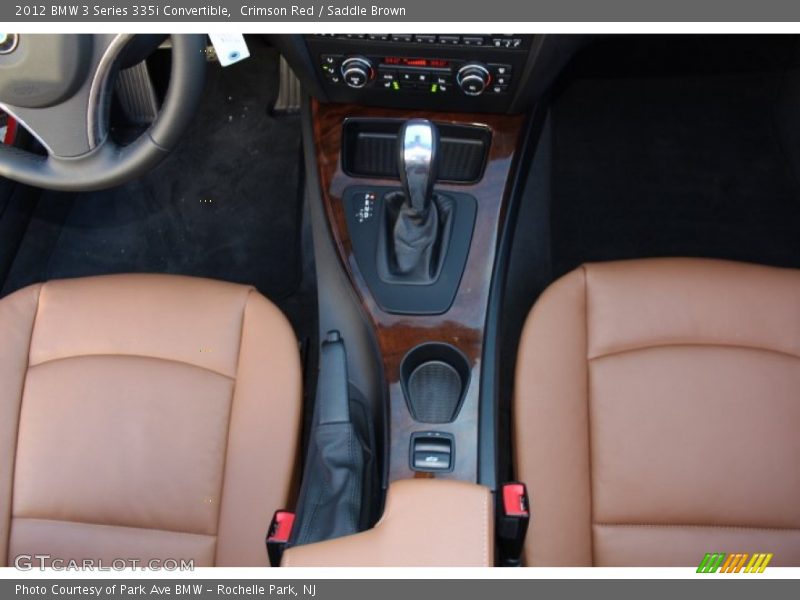 Crimson Red / Saddle Brown 2012 BMW 3 Series 335i Convertible