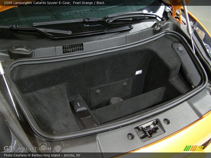 Pearl Orange / Black 2006 Lamborghini Gallardo Spyder E-Gear